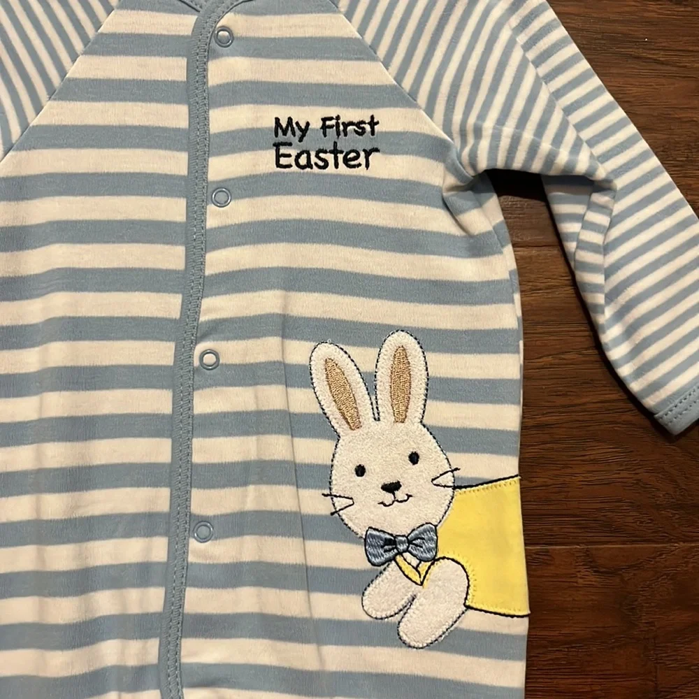 NWT Little Me My First Easter Onesie